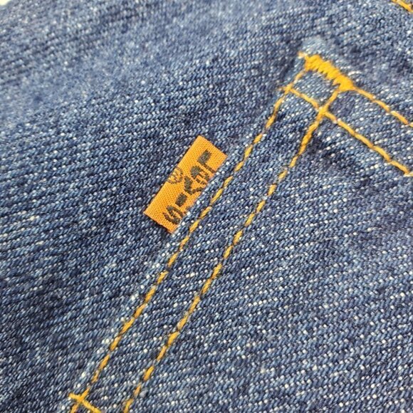Levi's Vintage Orange Tab 517 Jeans Made in USA Men's "38x34" Actual 36x34 NWOT - Picture 9 of 12